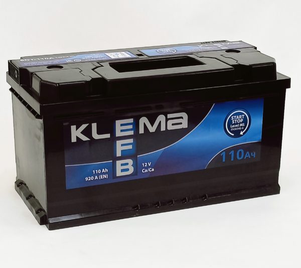 Акумулятор Klema EFB 6СТ-110Аз (0)