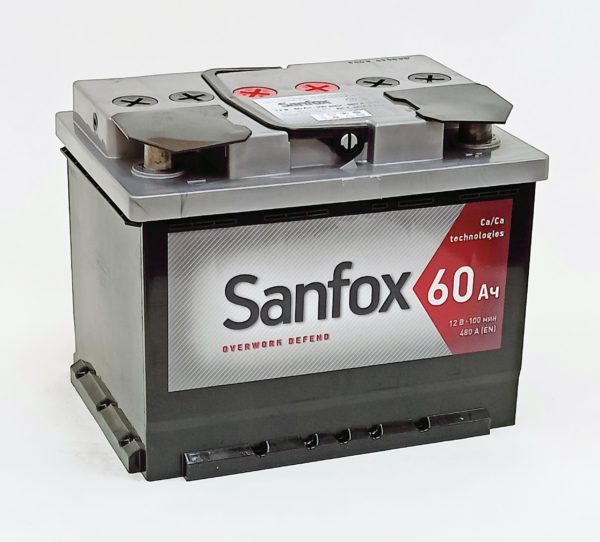 Акумулятор Sanfox 6СТ-60Аз (1)