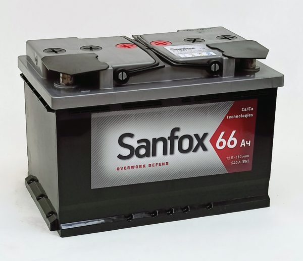 Акумулятор Sanfox 6СТ-66Аз (0)